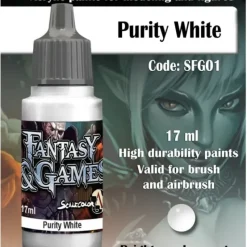 Paint<Fantasy & Games: Purity White S75 SFG-01 - Miniature Marvels: Airplane Models & Painted Dice