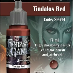 Paint<Fantasy & Games: Tindalos Red S75 SFG-44 - Miniature Marvels: Airplane Models & Painted Dice