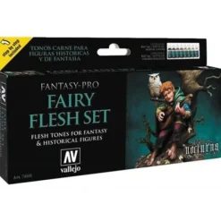 Accessories<Fantasy Pro: Fairy Flesh Set (8) - Miniature Marvels: Airplane Models & Painted Dice