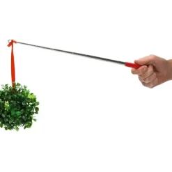 Egpull<FAR REACHING MISTLETOE - Wand Extends 22 Inches! Christmas Holiday Selfie Prop - Miniature Marvels: Airplane Models & Painted Dice