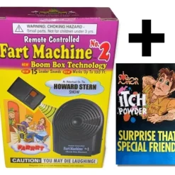 Egpull<Fart Machine # 2 with remote + 1 ITCHING POWDER ~ COMBO! - Miniature Marvels: Airplane Models & Painted Dice