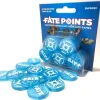 Shop All*Fate Core RPG: Fate Points - Accelerated Core Blue (30) EHP 9023 - Miniature Marvels: Airplane Models & Painted Dice