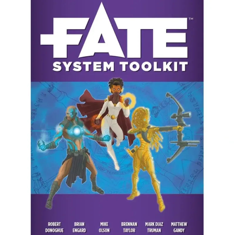 Role-playing Game<Fate Core RPG: Fate System Toolkit EHP 0005 - Miniature Marvels: Airplane Models & Painted Dice