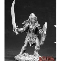Miniature<Female Dark Elf: Dark Heaven Legends RPR 02574 - Miniature Marvels: Airplane Models & Painted Dice