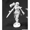 Miniature*Female Glaive (Axe on Back): Numenera RPR 62117 - Miniature Marvels: Airplane Models & Painted Dice