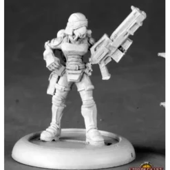 Miniature<Female Nova Corp Officer: Chronoscope RPR 50146 - Miniature Marvels: Airplane Models & Painted Dice