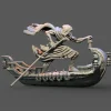 Miniature<Ferryman - Miniature Marvels: Airplane Models & Painted Dice