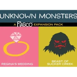 Role-playing Game<Fiasco: Unknown Monsters Expansion Pack BPG 104 - Miniature Marvels: Airplane Models & Painted Dice
