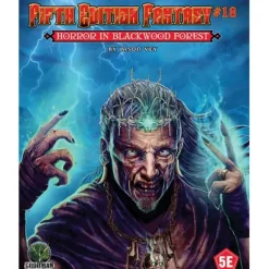 Role-playing Game<Fifth Edition Fantasy #18: Horror in Blackwood Forest GMG 55518 - Miniature Marvels: Airplane Models & Painted Dice