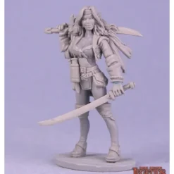 Miniature*Finaela, Female Pirate: Dark Heaven Legends RPR 03623 - Miniature Marvels: Airplane Models & Painted Dice