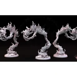 Miniature<Fire Construct - Miniature Marvels: Airplane Models & Painted Dice