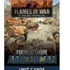 Shop All*Flames of War - USA: Fortress Europe American Unit Cards - Miniature Marvels: Airplane Models & Painted Dice