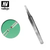 Shop All*Flat Rounded Stainless Steel Tweezers (120 mm.) - Miniature Marvels: Airplane Models & Painted Dice