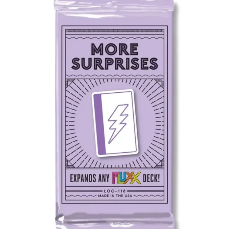 Shop All*Fluxx: More Suprises Expansion Deck LOO 118 - Miniature Marvels: Airplane Models & Painted Dice