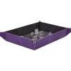 Accessories<Foldable Dice Rolling Tray - Amethyst - Miniature Marvels: Airplane Models & Painted Dice