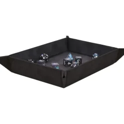 Accessories<Foldable Dice Rolling Tray - Jet - Miniature Marvels: Airplane Models & Painted Dice
