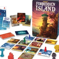 Board Game<Forbidden Island: Adventure... If You Dare GWI 317 - Miniature Marvels: Airplane Models & Painted Dice