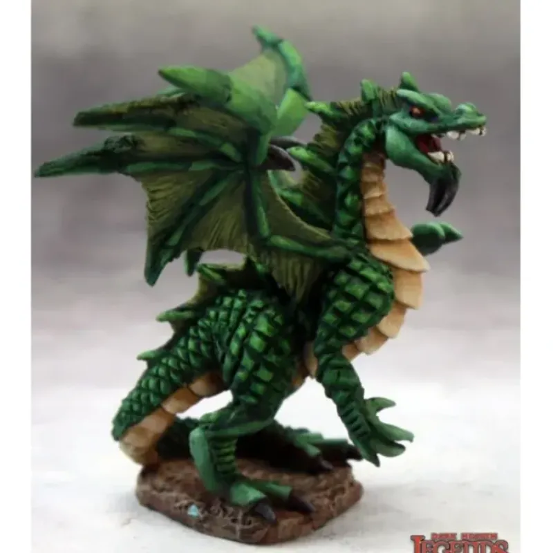 Miniature<Forest Dragon Hatchling: Dark Heaven Legends RPR 03649 - Miniature Marvels: Airplane Models & Painted Dice