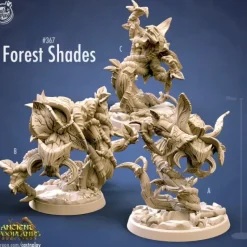 Miniature<Forest Shade Bundle - Miniature Marvels: Airplane Models & Painted Dice