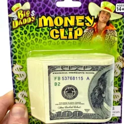 Egpull<Forum Novelties - Big Daddy Bill Money Clip Pimp Dress Up Halloween Costume Prop - Miniature Marvels: Airplane Models & Painted Dice