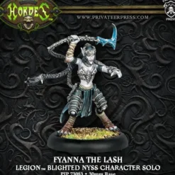 Miniature<Fyanna the Lash: Legion of Everblight - Solo PIP 73083 - Miniature Marvels: Airplane Models & Painted Dice