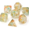 Shop All*Gallifrey Dice w/Gold Numbers - Miniature Marvels: Airplane Models & Painted Dice