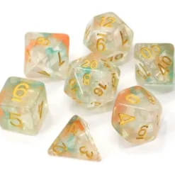 Shop All*Gallifrey Dice w/Gold Numbers - Miniature Marvels: Airplane Models & Painted Dice