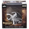 Miniature<Gargantuan Green Dragon: Pathfinder Deep Cuts WZK 73531 - Miniature Marvels: Airplane Models & Painted Dice