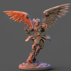 Miniature<Garuda - Miniature Marvels: Airplane Models & Painted Dice
