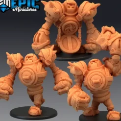 Miniature<Gate Golems - Miniature Marvels: Airplane Models & Painted Dice