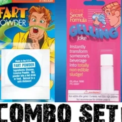 Egpull<GELLING JOKE + FART POWDER Gas Stink Prank GAG Magic Slush Water Drink Sludge - Miniature Marvels: Airplane Models & Painted Dice