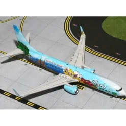 Airplane Model*Gemini Jets G2ASA399 1:200 Alaska Airlines Boeing 737-800 "Spirit of the Islands" - Miniature Marvels: Airplane Models & Painted Dice