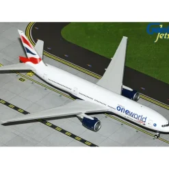 Airplane Model*Gemini Jets G2BAW1226 1:200 British airways Boeing 777-200ER "OneWorld" - Miniature Marvels: Airplane Models & Painted Dice
