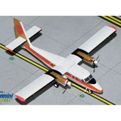 Airplane Model*Gemini Jets G2COA1038 1:200 Continental de Havilland Canada DHC-6-300 Twin Otter - Miniature Marvels: Airplane Models & Painted Dice