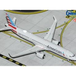 Airplane Model*Gemini Jets GJAAL2089 1:400 American Airlines Airbus A321Neo - Miniature Marvels: Airplane Models & Painted Dice