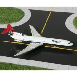Airplane Model*Gemini Jets GJBAW711 1:400 British Airways Hawker Siddeley HS121 Trident 3B - Miniature Marvels: Airplane Models & Painted Dice