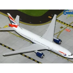 Airplane Model*Gemini Jets GJBAW2117 1:400 British Airways Boeing 777-200ER - Miniature Marvels: Airplane Models & Painted Dice