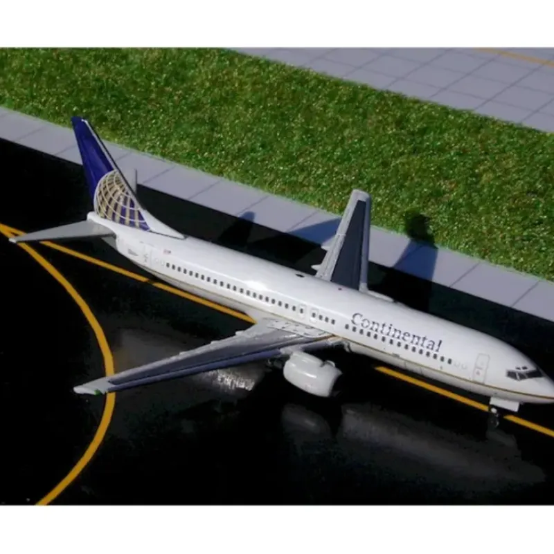 Airplane Model*Gemini Jets GJCOA122 1:400 Continental Boeing 737-00 N12216 - Miniature Marvels: Airplane Models & Painted Dice