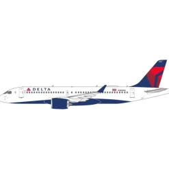 Airplane Model*Gemini Jets GJDAL2100 1:400 Delta Airbus A220-300 - Miniature Marvels: Airplane Models & Painted Dice