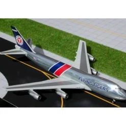 Airplane Model*Gemini Jets GJFTL056 1:400 Flying Tigers Boeing 747-200F N808FT - Miniature Marvels: Airplane Models & Painted Dice