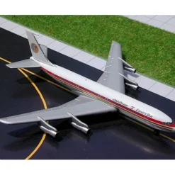 Airplane Model*Gemini Jets GJMSR164 1:400 Egypt Air Boeing 707-366C - Miniature Marvels: Airplane Models & Painted Dice
