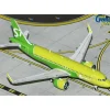 Airplane Model*Gemini Jets GJSBI2264 1:400 S7 Airlines Airbus A320neo RA-73428 - Miniature Marvels: Airplane Models & Painted Dice