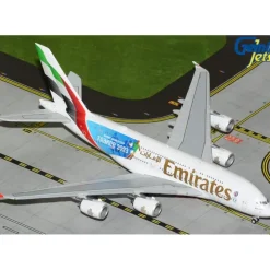 Airplane Model*Gemini Jets GJUAE2242 1:400 Emirates Airbus A380 A6-EOE Rugby World Cup 2023 - Miniature Marvels: Airplane Models & Painted Dice