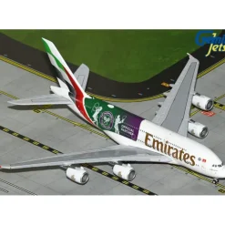 Airplane Model*Gemini Jets GJUAE2283 1:400 Emirates Airbus A380 A6-EOE Wimbledon Official Partner - Miniature Marvels: Airplane Models & Painted Dice