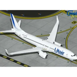 Airplane Model*Gemini Jets GJUTA2120 1:400 Utair Boeing 737-800W RA-73090 - Miniature Marvels: Airplane Models & Painted Dice