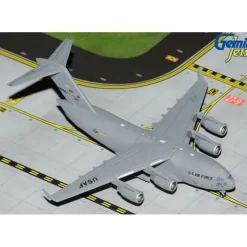 Airplane Model*Gemini Jets GMUSA137 1:400 U.S. Air Force C-17A "Charlotte ANG Base) - Miniature Marvels: Airplane Models & Painted Dice