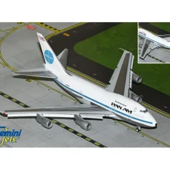 Airplane Model*Gemini Jets G2PAA1157F 1:200 Pan American World Airways Boeing 747SP N539PA (Flaps Down) - Miniature Marvels: Airplane Models & Painted Dice