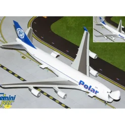 Airplane Model*Gemini Jets G2PAC938 1:200 Polar Air Cargo Boeing 747-400F - Miniature Marvels: Airplane Models & Painted Dice