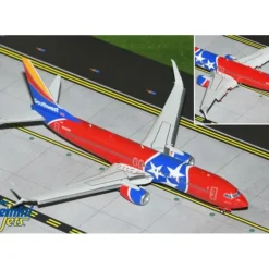 Airplane Model*Gemini Jets G2SWA1011F 1:200 Southwest 737-800 "Tennessee One" (Flaps Down) - Miniature Marvels: Airplane Models & Painted Dice