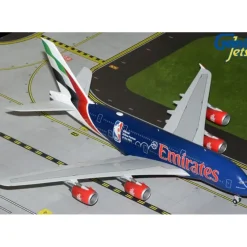 Airplane Model*Gemini Jets G2UAE1346 1:200 Emirates A380 A6-EOD Official Airline Partner of the NBA - Miniature Marvels: Airplane Models & Painted Dice